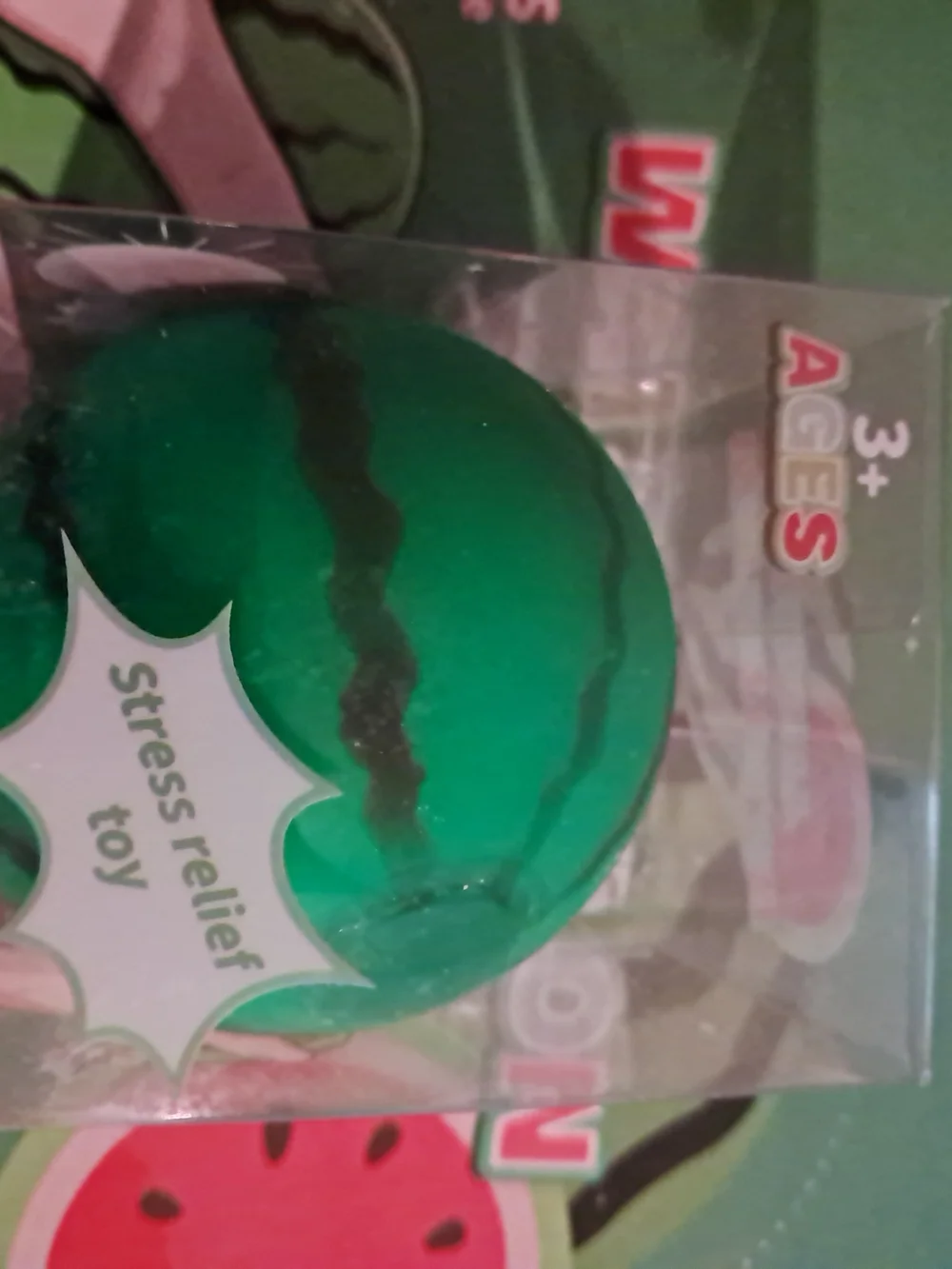Watermelon Squishy Stress Toy - Green by Watermelon Squishy
